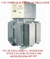 ỔN ÁP LIOA 300KVA NGÂM DẦU 