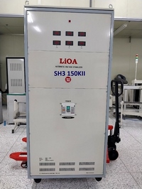 ÔN AP LIOA 150KVA 3 PHA MÃ SH3 150KII INPUT 260V-430V OUTPUT 380V +_ 3%