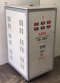 
CÔNG TY ỔN ÁP LIOA NHẬT LINH CUNG CẤP ỔN ÁP LIOA 100KW 3 PHA MÃ SẢN PHẨM SH3 100KII SỬ DỤNG TỐT CHO CÁC MÁY MÓC THIẾT BỊ ĐIỆN CÔNG NGHIỆP SỬ DỤNG NGUỒN ĐIỆN 380V 3 PHA, 220V 1 PHA, SẢN PHẨM ĐẠT CHẤT LƯỢNG CAO CHẠY ÊM, TIÊU HAO ĐIỆN THẤP, CÔNG SUẤT CHỊU TẢI 150A/1 PHA

