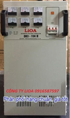 LIOA 15KVA DR3 15KII ĐIỆN VÀO 160V-430V ĐIỆN RA 200V 380V