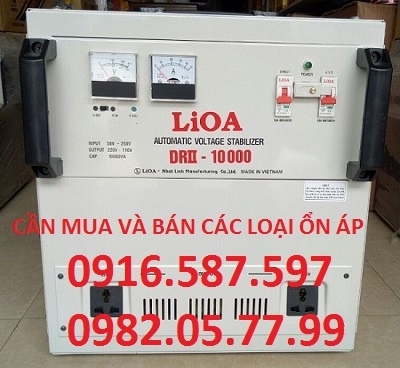 BÊN EM MUA BÁN CÁC LOẠI ỔN ÁP LIOA CŨ 1 PHA 3 PHA ĐỔI CÁC ỔN ÁP LIOA