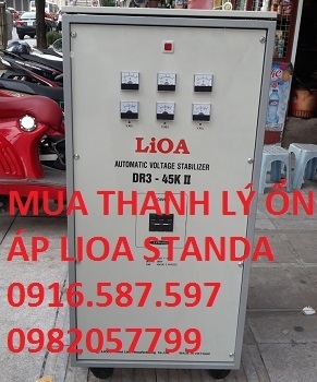 THANH LÝ LIOA CẦN MUA CÁC LOẠI ỔN ÁP LIOA STANDA RULER