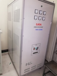 ỔN ÁP LIOA SH3 250Kii  AVR 250KW 3 PHA 380V-200V-220V