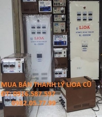 THANH LÝ ỔN ÁP LIOA 3 PHA CŨ CÔNG SUẤT 60KVA 75KVA 100KVA