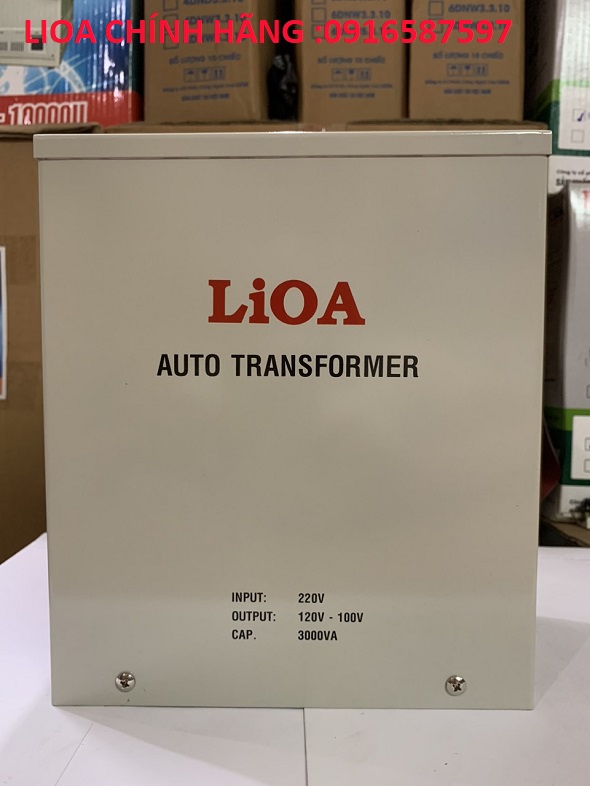 bộ đổi nguồn lioa 3kw vào 220v sang 100v 120v 